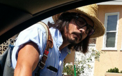 Johnny Depp mailman