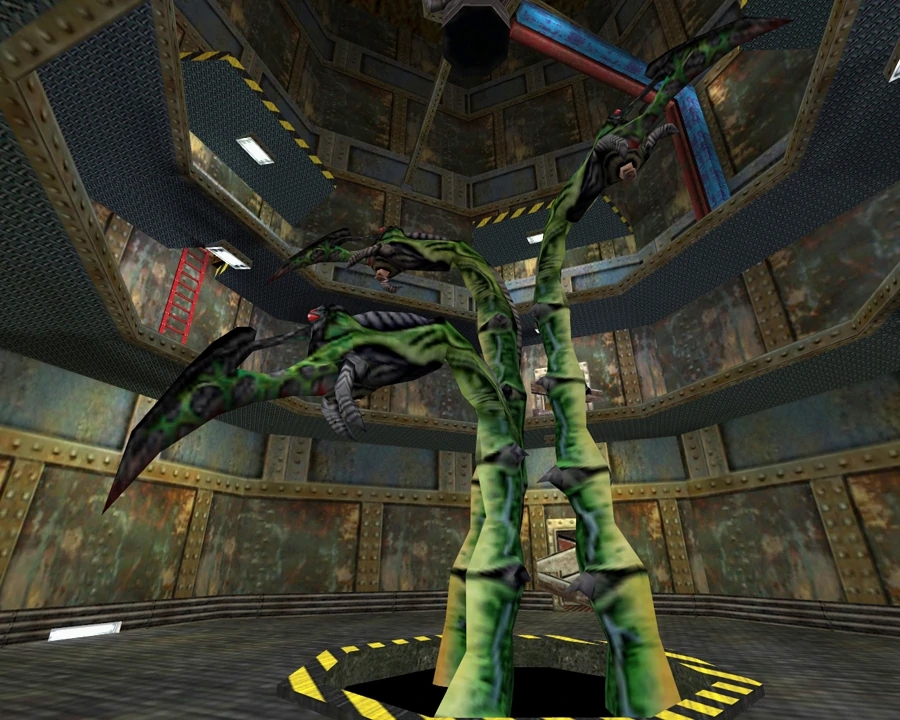 Giant tentacles that look like asparagus terrified "Half-Life" players in the 90s.